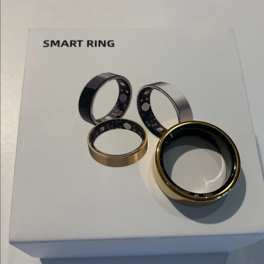 Elegant Gold Smart Ring